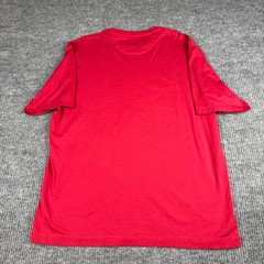 Left Coast Tee T Shirt Mens XXL Pima Cotton Crewneck Made in Peru Red