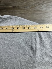 Carhartt K231 Men’s XL Loose Fit Long Sleeve Logo Sleeve T Shirt Heather Gray
