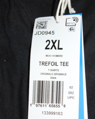 NEW MEN’S ADIDAS ORIGINALS GOLD TREFOIL SHIRT ~SIZE 2XL #JD0945