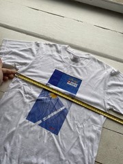 90s Nike Vintage Davidoff Swiss Indoors Tennis White Mens T Shirt Small Rare
