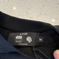 Darc Sport Star Wars Maul & The Moth Grunge Black Graphic Logo Tee M LCTT067