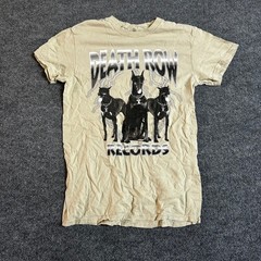 Death Row Records T Shirt Mens Size S Graphic Doberman Rap Hip Hop Streetwear