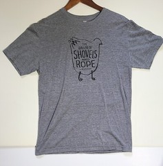 Shovels and Rope Ballad of Chicken Documentary SC Gray T-Shirt Medium RARE Tee