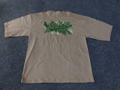 Miskeen t shirt mens XL beige graphic streetwear hiphop vintage baggy