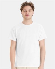 Hanes Mens T-Shirt ComfortBlend 50/50 EcoSmart Crewneck Tee S-4XL 5170