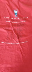 Rare Vintage 2000 This American Life 5th Anniversary Tour T-Shirt sz XL Red