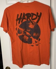 Hardy Country Music Singer Orange Concert T-Shirt XL Extra Large Preowned