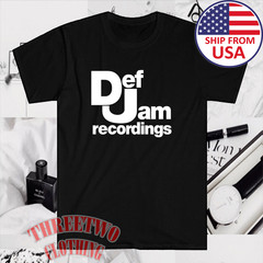 Def Jam Recordings Men’s Black Size S to 5XL