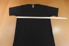 Kirkland Signature Mens Size XL Black Cotton Short Sleeve Crew Neck T-Shirt New