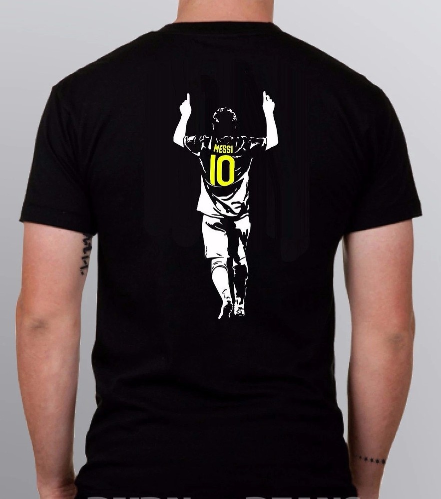 Messi T-shirt Lionel 10 Argentina Barcelona Soccer