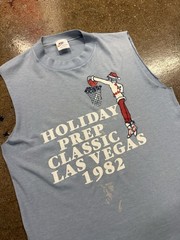 Vintage 80s Nike T Shirt Men’s Medium Made In USA Holiday Classic Basketball 82