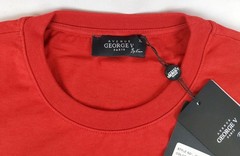 NWT Men’s Avenue George V Paris Red Teddy Bear Rhinestone T Shirt Size XL