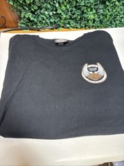 Harley Davidson 105th Anniversary Shirt Mens XL USA Made Black Biker 2008 y2k