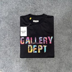 Brand New Gallery Dept T-shirt Size-S Black(multi-coloured Design)