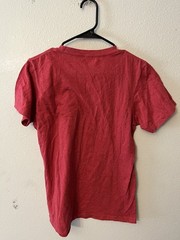 Dickies’ Wear Cotton Solid Men’s T-Shirt Short Sleeve, Reg Fit, Small Red