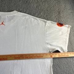 Nike Air Jordan T Shirt Mens 2XL White Melo 15 Jumpman Graphic Skater Hip Hop