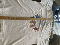 Vintage 1980s/1990s Absolut Vodka Grateful Dead Graphic Single Stitch T-Shirt
