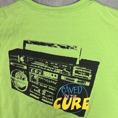 A1 Relay For Life Is All That Saved By The Cure T Shirt Adult Medium Green Mens