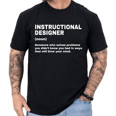 Instructional Designer Definition T-shirt Funny Profession Shirt Men & Women