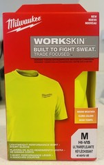 Milwaukee Workskin Lightweight Performance Shirt – Short Sleeve Hi Vis Yellow