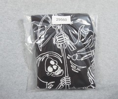 aLab Shirt Mens Large Black Skateboard Tee Streetwear Grim Reaper Skull Skeleton