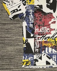 NWT Encrypted AOP Graphic T- Shirt Multicolor Men’s Size 5XL (4xl) Runs Tight