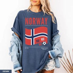 Norway Fan Shirt | Soccer Game Day T-Shirt | Men’s and Women’s Norway Team Tee