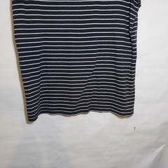 Hollister Shirt Men S Navy Casual Weekend Striped Short Sleeve V Neck Tee Y2K