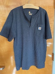 Carhartt Workwear Original Fit Short Sleeve Henley Pocket T-Shirt