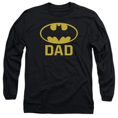 Batman Bat Dad Licensed Adult Unisex Long Sleeve T-Shirt SM-3X