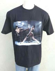 Bruce Lee VS Ali Men’s T-Shirt Karate Kung Fu Legend Martial Arts