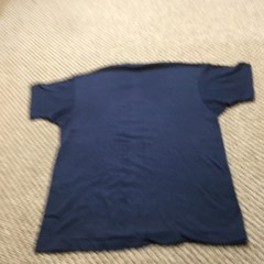 Vintage 80s Manhattan North Narcotics T-Shirt Mens L/XL Blue NYPD NY Made in USA
