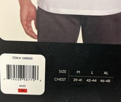 Banana Republic Men’s 3-Pack Essential V-Neck T-Shirts Tees WHITE MEDIUM Stretch
