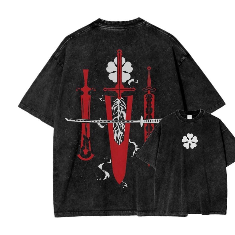 Black Clover Asta Graphic Anime Apparel, Gift for Anime,Manga