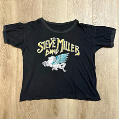 Vintage 70s Steve Miller Band Tour Shirt Size S