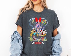 Disney Trip 2025 Shirt, Family Disneyland Tshirt, Mickey and Friends Tshirt