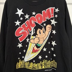 Vintage 90s Astro Boy Mighty Atom Long Sleeve Shirt Shin & Company Tezuka L/XL