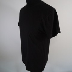 Roundtree & Yorke T-Shirt Mens Medium Crew Neck Tee Casual Black Short Sleeve