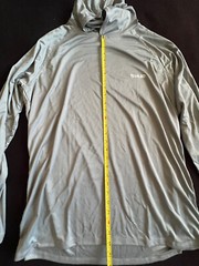Telaleo Men’s UPF 50+ Sun Protection Hoodie Dri Fit Long Sleeve Shirt Size XL