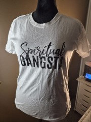 Spiritual Gangster Green T-Shirt Vintage
