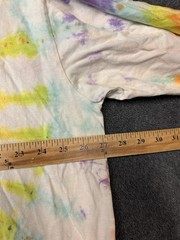 Online Ceramics Sun Brand Graphic Long Sleeve Shirt Mens XXL Tie Dye Multi Color