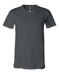 BELLA + CANVAS – Unisex Soft Jersey V-Neck Plain Short Sleeve T-Shirt Tee – 3005
