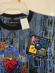 No Boundaries Cyber Nation Shirt Size Medium Vintage Y2K NWT Circuitry