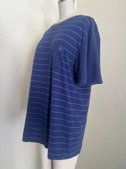 Vintage Y2K Volcom Striped Skate T Shirt Size Large