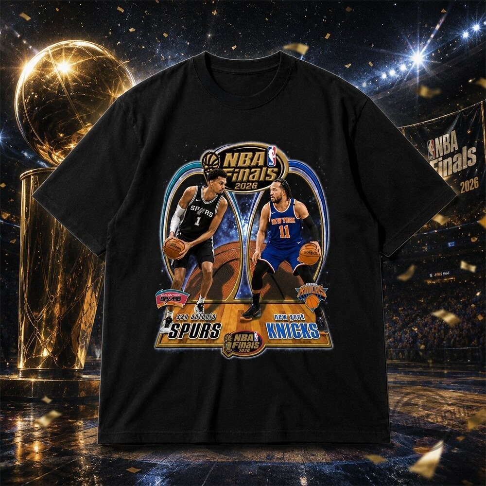 Spurs vs Knicks NBA Finals 2026 Championship Shirt