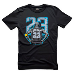 Shirt To Match Jordan 11 Gamma Blue 2025 Sneaker Matching Tee Jordan 23-shirt