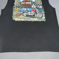 Harley Davidson 09′ Sleeveless Louisiana Work Sucks-Lets Ride Men’s XL Blk -5743