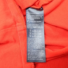 Tommy Hilfiger Denim Men’s Graphic T-Shirt XL Red Logo Tee (see photo for flaw)