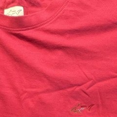 Greg Norman Mens XXL Long Sleeve Shark Logo Performance Crewneck T-Shirt Pink