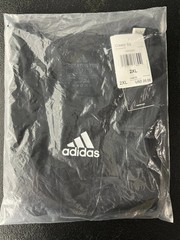 Adidas Creator SS T Shirt Black White 2XL Short Sleeve Cotton Gym Wear